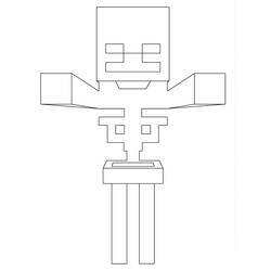 Minecraft (Video Games) coloring page #171169 to print and color