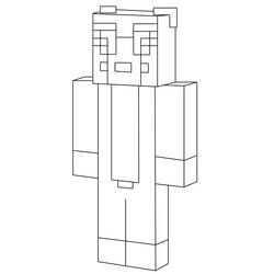 Minecraft (Video Games) coloring page #171174 to print and color