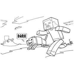 Minecraft (Video Games) coloring page #171175 to print and color