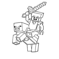Minecraft (Video Games) coloring page #171179 to print and color
