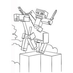 Minecraft (Video Games) coloring page #171180 to print and color