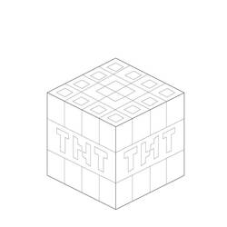 Minecraft (Video Games) coloring page #171186 to print and color