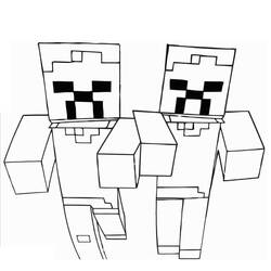 Minecraft (Video Games) coloring page #171187 to print and color