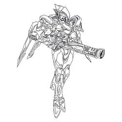 Overwatch (Video Games) coloring page #197100 to print and color