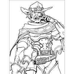Overwatch (Video Games) coloring page #197102 to print and color