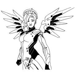 Overwatch (Video Games) coloring page #197109 to print and color
