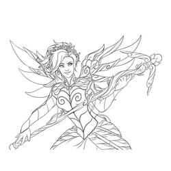 Overwatch (Video Games) coloring page #197110 to print and color