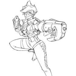 Overwatch (Video Games) coloring page #197112 to print and color