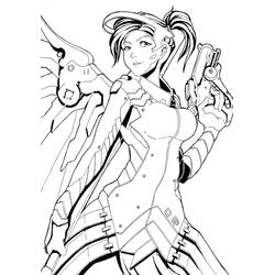 Overwatch (Video Games) coloring page #197122 to print and color