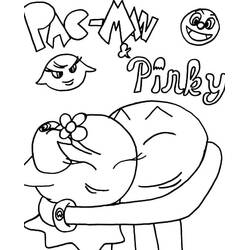 Pac-Man (Video Games) coloring page #207813 to print and color