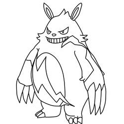 Palworld (Video Games) coloring page #209693 to print and color