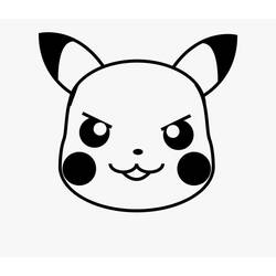 Pikachu (Video Games) coloring page #177215 to print and color