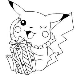Coloring page: Pikachu (Video Games) #177226 - Free Printable Coloring Pages