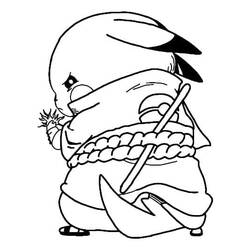 Pikachu (Video Games) coloring page #177238 to print and color