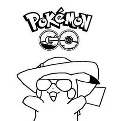 Coloring page: Pikachu (Video Games) #215403 - Free Printable Coloring Pages