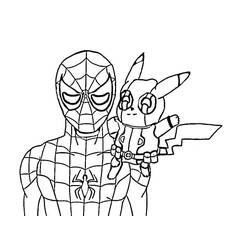 Pikachu (Video Games) coloring page #215420 to print and color