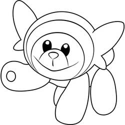 Pokemon (Video Games) coloring page #170754 to print and color