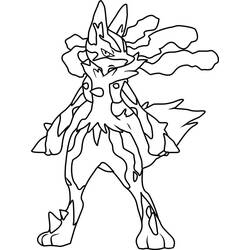 Pokemon (Video Games) coloring page #171889 to print and color
