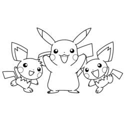 Pokemon (Video Games) coloring page #24633 to print and color