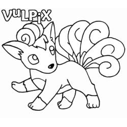 Pokemon (Video Games) coloring page #24647 to print and color