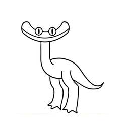 Coloring page: Rainbow Friends (Video Games) #201281 - Free Printable Coloring Pages