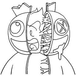 Coloring page: Rainbow Friends (Video Games) #201326 - Free Printable Coloring Pages