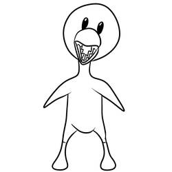 Coloring page: Rainbow Friends (Video Games) #201327 - Free Printable Coloring Pages