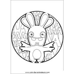 Coloring page: Raving Rabbids (Video Games) #114729 - Printable coloring pages