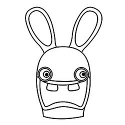 Coloring page: Raving Rabbids (Video Games) #114739 - Printable coloring pages