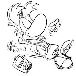 Coloring page: Rayman (Video Games) #114424 - Printable coloring pages