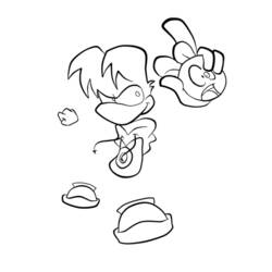 Coloring page: Rayman (Video Games) #114438 - Printable coloring pages