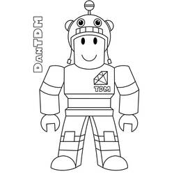 Roblox (Video Games) coloring page #174406 to print and color