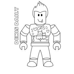 Roblox (Video Games) coloring page #174407 to print and color