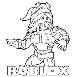 Roblox (Video Games) coloring page #174409 to print and color
