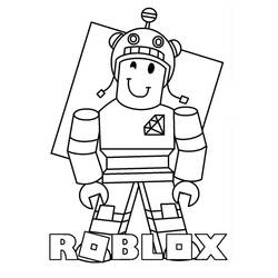 Roblox (Video Games) coloring page #174410 to print and color