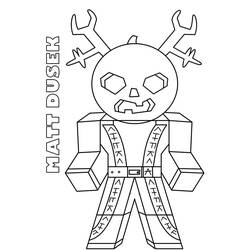 Roblox (Video Games) coloring page #174411 to print and color