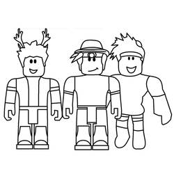 Roblox (Video Games) coloring page #174414 to print and color