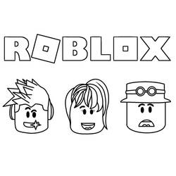 Roblox (Video Games) coloring page #174420 to print and color