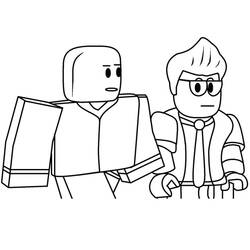 Roblox (Video Games) coloring page #174424 to print and color