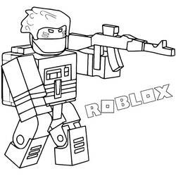 Roblox (Video Games) coloring page #174426 to print and color
