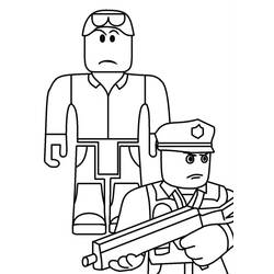 Roblox (Video Games) coloring page #174435 to print and color