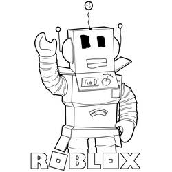 Roblox (Video Games) coloring page #174437 to print and color