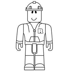 Roblox (Video Games) coloring page #174442 to print and color