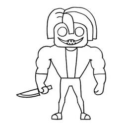 Roblox (Video Games) coloring page #214705 to print and color