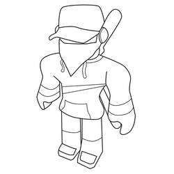 Roblox (Video Games) coloring page #214715 to print and color