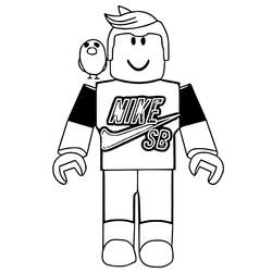 Roblox (Video Games) coloring page #214724 to print and color