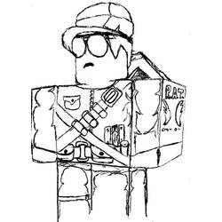 Roblox (Video Games) coloring page #214727 to print and color
