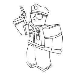 Roblox (Video Games) coloring page #214729 to print and color