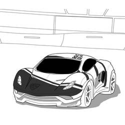 Rocket League (Video Games) coloring page #202092 to print and color