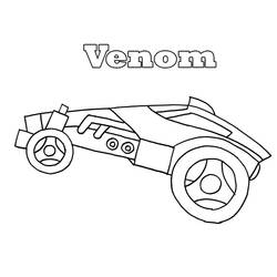Rocket League (Video Games) coloring page #202095 to print and color